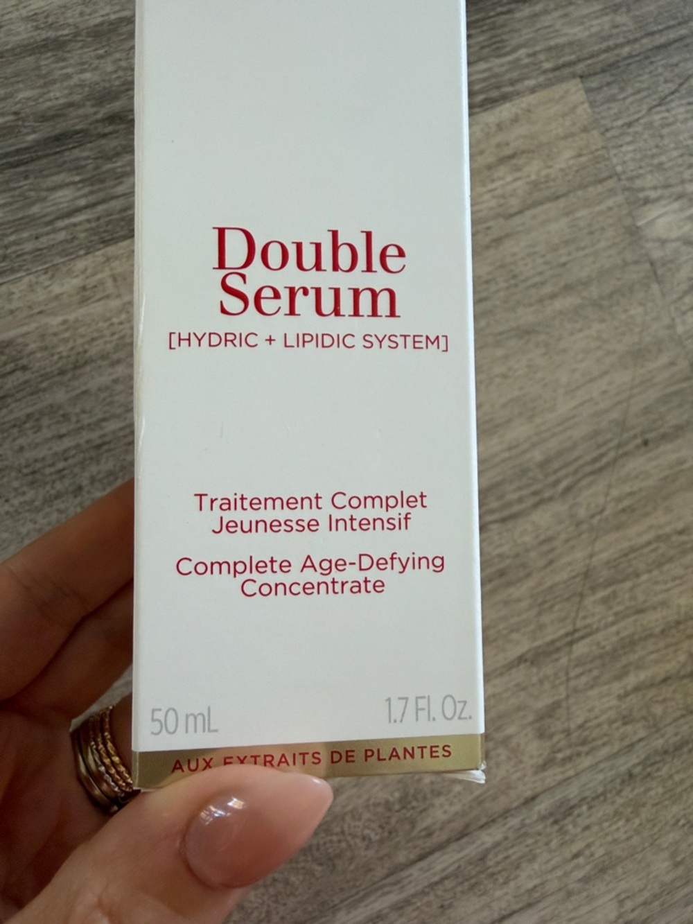 Clarins Double Serum Bottle & Box - 50ml $140 retail - Picture 4 of 4